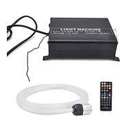 Marhynchus Lumière à Fibre Optique avec Télécommande Kit de Lampe de Plafond RGBW Star pour Décoration Intérieure 100-240V, Décors de Maison énergique (Prise UE)