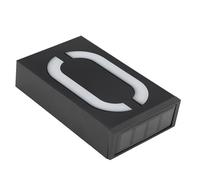 Marhynchus Lumière Solaire de Signe de Numéro de LED, Lumière d'adresse de Porte de PC d'abs avec 6 LED IP55 Manuel et Contrôle de la pour l'affichage de Numéro de Maison de Villa de Couloir de
