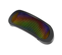 Marhynchus Lunettes LED, 4 Modes de Contrôle par Application Bluetooth Programmables en Couleur avec Rythme de Microphone de Musique pour les Fêtes, les Festivals de Cosplay