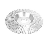 Marhynchus Meule de Meuleuse d'angle, Disque en Carbure de Tungstène à Grande Vitesse, Outil d'élimination du Bois Efficace pour les Projets de Menuiserie (SILVER)