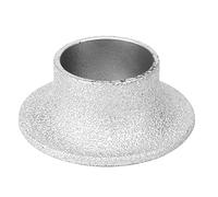 Marhynchus Meule Diamantée Brasée 7.3 Cm Meule Abrasive Diamantée pour Pierre Marbre Granit Céramique Verre Meuleuse D'angle Utilisation Sèche et Humide (française 2.5)