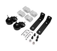 Marhynchus Mise à Niveau de la Construction En Acier Roues Avant Heavy Duty Boîte À Outils Kit de Roue 2Pcs Ensemble pour Packout Boîte À Outils avec Silencieux Conception Ergonomique
