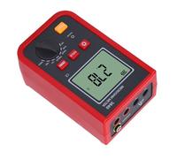 Marhynchus Ohmmètre Numérique, Testeur de Résistance Micro Ohm avec écran LCD rétroéclairé et Calibrage Automatique pour Tester la Valeur Résistive de la Terre, Plage de 1uΩ à 200Ω (Prise UE)