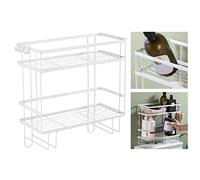Marhynchus Organisateur de Plate-Forme de Toilette en Fer pour Salles de Bains, étanches sur Les Supports de Roulements de Toilettes, Grande capacité, Installation sans Native, Pratique et Pratique