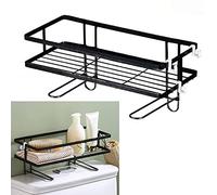 Marhynchus Organisateur de Plate-Forme de Toilette en Fer pour Salles de Bains, étanches sur Les Supports de Roulements de Toilettes, Grande capacité, Installation sans Native, Pratique et Pratique