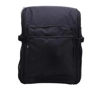 Marhynchus Outil de Nettoyage Sac à Dos Sac de Rangement Organisateur Tissu Oxford 1000D Anti-éclaboussures Grande capacité 45x32x19cm avec Conception à Ouverture Complète pour Fournitures (BLACK)