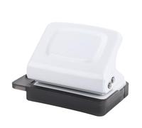 Marhynchus Perforatrice Polyvalente à 6 Trous pour 20, 26, 30 Trous, Carnet de Notes à Feuilles Mobiles, Planificateur de Projets D'artisanat, Tête de Perforation Lisse Blanche, Facile à Utiliser