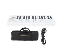 Marhynchus Piano Numérique Pliable Portable 61 Touches avec 100 Rythmes, 25 Morceaux de Démonstration, Enregistrement et Lecture pour Débutants, étudiants et Professionnels