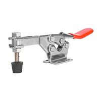 Marhynchus Pince à Bascule Horizontale Robuste en Acier Inoxydable 304, capacité de Maintien de 280 Kg avec Barre de Maintien en Caoutchouc pour Appareil de Soudage et établi