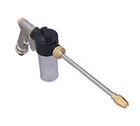 Marhynchus Pistolet à Eau Haute Pression, Buse de Pulvérisation Réglable en Alliage de Zinc en Laiton avec Récipient en Mousse de 100 Ml, pour Arrosage de Jardin, Lavage de Voiture,