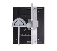 Marhynchus Planche d'insertion de Table de Routeur, Plaque de Routeur en Alliage d'aluminium Durable pour le Travail du Bois, les Machines de et de Fraisage, Adaptée aux Projets de Gravure et de