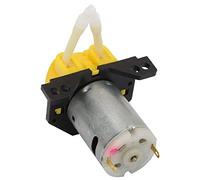 Marhynchus Pompe Péristaltique Mic MICR Est Pompe pour L'analyse de Laboratoire D'aquarium 2 * 4 Mm Tube de Silicone Blanc DC6V (YELLOW)