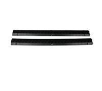 Marhynchus Protecteur de Câble Robuste, 2 Pièces, Couvercle de Câble en Caoutchouc Antidérapant, Couvercle de Fil de Verrouillage de Rampe pour Allées, Garages, Trottoirs, Zones à