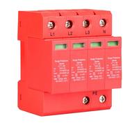Marhynchus Protection de Protection de Surtension 4P 20A Protecteur de Maison, 40 / 80KA 385V Dispositif de paraf-volant. Coups de Précision, conductivité électrique élevée, Matériau Ignifuge, pour
