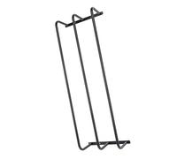 Marhynchus Rack de Serviettes Roulées Verticale Verticale Porte-Serviette Mural Organisateur de Serviette Montée à 3 Tubes Porte-Serviette de Salle de Bain avec Un Démontage Facile pour (Black)