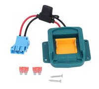 Marhynchus Réglateur de Tension du Convertisseur d'alimentation de L'adaptateur de Batterie 18V avec Connecteur de Faisceau de Fil 12AWG Fil et Support de Fusible 40A Compatible avec Les (connecteur