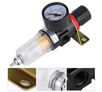 Marhynchus Régulateur de Filtre de Compresseur D'air de 1/4 Pouces, Séparateur d'humidité, Piège à Eau avec Jauge pour Outils Pneumatiques, Systèmes D'air comprimé