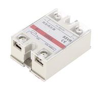 Marhynchus Régulateur de Tension à Semi-conducteurs, Dissipateur Thermique en Aluminium, Module de Relais monophasé Courant de Charge 100A pour Applications Industrielles