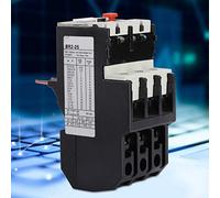 Marhynchus Relais de Surcharge Thermique en Matériau de qualité BR2-25, Protection contre les Coupures de Phase, Indication de Déclenchement, Bouton de Test pour Moteurs électriques Surchargés,