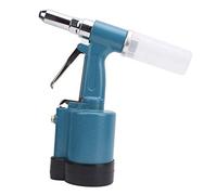 Marhynchus Riveteuse Pneumatique de qualité Industrielle, Construction en Aluminium Aéronautique, KP-702 avec Accessoires d'installation pour Rivets en Acier et en Aluminium (Style européen)