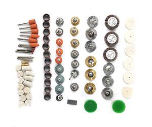 Marhynchus Roue en Laine, Ensemble d'accessoires d'outils 145 Pièces pour Mini Perceuse Comprenant du Papier de Verre et des Disques de Polissage, Idéal pour les Tâches de Meulage et de Coupe