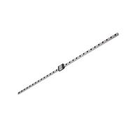Marhynchus Roulement de Rail Linéaire en Acier Mini Guide Coulissant Linéaire MGN7 400 Mm 7 Mm de Largeur pour Imprimante 3D Équipement d'automatisation CNC Mouvement Fluide Taille Compacte (450mm)