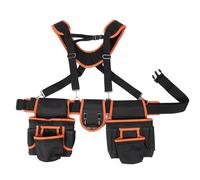 Marhynchus Sac à Outils électricien Organisateur D'outils D'outils D'outil Multi-Poche avec Bandoulière Réglable en Revêtement Imperméable 1680D pour Les électriciens Carpenters