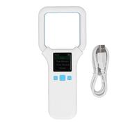 Marhynchus Scanner D'identification de Puce 134,2 KHz 125 KHz, Lecteur D'étiquettes D'animaux, Prend en Charge EMID FDX B ISO11784 85 avec Stockage de 500 étiquettes pour une Lecture sans