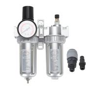 Marhynchus Séparateur D'eau D' de Régulateur de Pression de Filtre à Air de 1/4 Pouces avec Cadran pour Outils Pneumatiques de Compresseur D'air Précision de Filtration de 40