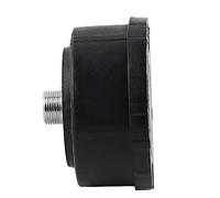 Marhynchus Silencieux de Compresseur d'air, Filtre de Réduction du Bruit avec Couvercle en Plastique, Diamètre 80 Mm Compatible avec les Compresseurs à Vis et à Piston