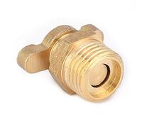 Marhynchus Small Body Brass Eauter Drain Soupape 5pcs Set, Kits de Remplacement G1 / 4 pour Le Compresseur d'air, Facile à Installer et à Retirer, Suite de Connexion Directe pour Le Compresseur d'air