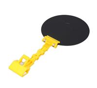 Marhynchus Soudage Blackout Panneau Soudures du Pistolet Couvercle du Pistolet Soudage Face Shield 16 Cm de Diamètre Réglable sur le Soudage à Arc Arc avec un Matériau PP Portable (YELLOW)