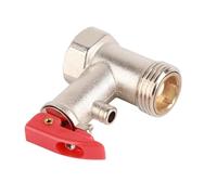 Marhynchus Soupape de sécurité Pression de Décharge de Soupape de Décharge de Température Valve de Soupape de Laiton 100 ℃ 0,9 MPA G1 / 2 Pouces avec Sonde étendue pour les Chaudières