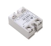 Marhynchus Statut Constant 25A Régulation SSR 1 Phase AC24-480V 3-32VDC Tension de Contrôle pour Le Contrôle Automatique des Processus, L'apparence Compacte et l'efficacité Stable