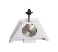 Marhynchus Support de Gouttière pour Mini-Plateau Support d'angle Réglable avec Adaptateur en Alliage D'aluminium Kit de Montage de Gouttière Ajustement sans Couture Ajustements Flexibles