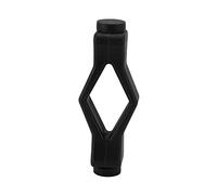 Marhynchus Support Magnétique de Porte pour Lave-linge à Chargement Frontal, en Forme de Bouche, Butée de Porte avec Couvercle en Silicone Souple pour un Séchage par Ventilation Adéquat (BLACK)