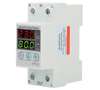 Marhynchus SVP 916 Dispositif de Protection de Tension Réglable Protection de Réinitialisation Automatique Contre Les Surtensions avec Temps de Retard Réglable 230 V AC 50-60 Hz (63A)