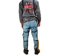 Marhynchus Tablier de Soudage Professionnel, Vêtements de Soudeur en Cuir Durable, équipement de Protection pour Soudeurs et Forgerons, Idéal pour le Travail des Métaux et la Fabrication (YELLOW)