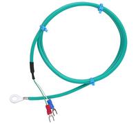Marhynchus Thermocouple, Sonde de Thermocouple de Type K avec Ligne de Mesure de la Température en Silicone 0200, pour les Thermomètres Infrarouges, le Patch en Acier Inoxydable et le Fil à Haute (#1)