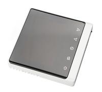 Marhynchus Thermostat Domestique, Moniteur de Température à écran Tactile LCD ABS et Panneau de Commande pour Pompe à Chaleur de Climatiseur Programmable pour Un Usage Résidentiel