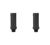 Marhynchus Tige Respiratoire de Compresseur d'air 2 Pièces, Capuchon D'aération Anti-Injection D'huile pour Compresseurs d'air à Piston, en Plastique Technique de Haute qualité, Structure