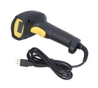 Marhynchus USB Wired Barcode Scanner Handheld Barcode Reader 1D Barcode Scanning Gun pour iOS OS avec CMOS Sensor Auto Scan Mode for Warehouse, Library, Supermarket