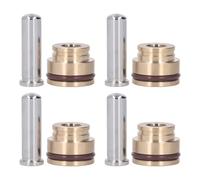 Marhynchus Valve de Commande de Poignée de Joystick 4 Pièces, Caoutchouc en Laiton scellé pour CAT E320B, Améliorant la stabilité et la durabilité avec des Performances élevées