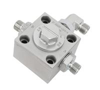 Marhynchus Valve de Dérivation à 3 Voies, Pièce de Rechange D'accélérateur pour Mini-pelle avec Accessoires Hydrauliques pour Petites Pelles