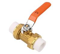 Marhynchus Vanne à Bille en Laiton, Vanne d'arrêt Antirouille 3/4 BSP DN20 avec Connexion PPR pour Applications de Contrôle de l'eau