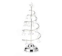 Marhynchus Veilleuse LED en Forme D'arbre de Noël avec Pendentifs en Cristal étincelants pour la Maison, Décoration de Noël, éclairage Intérieur, Veilleuse, Décoration de Vacances