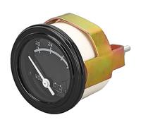 Marhynchus Voltmètre Analogique pour Générateur, Longue Durée de Vie, Haute Précision, Compteur de Tension Rond pour Installations de Distribution D'énergie 24 V, ABS et Acier Inoxydable