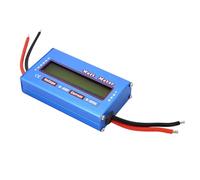 Marhynchus Wattmètre, écran LCD Numérique, Compteur de Puissance Multifonctionnel, Mesure la Tension et le Courant pour les Systèmes Solaires RC et les Applications de Batterie de Secours