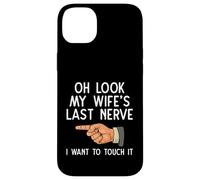 Mari drôle Oh Regarde Le dernier Nerf de ma Femme, Je Veux Le Toucher Coque pour iPhone 14 Plus