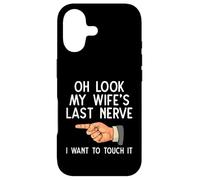 Mari drôle Oh Regarde Le dernier Nerf de ma Femme, Je Veux Le Toucher Coque pour iPhone 17